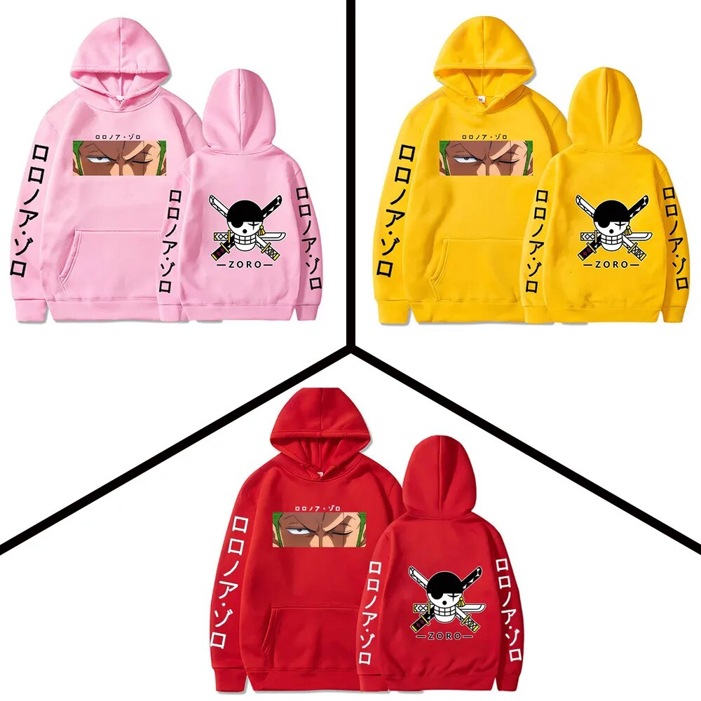 One Piece Zoro Hoodies