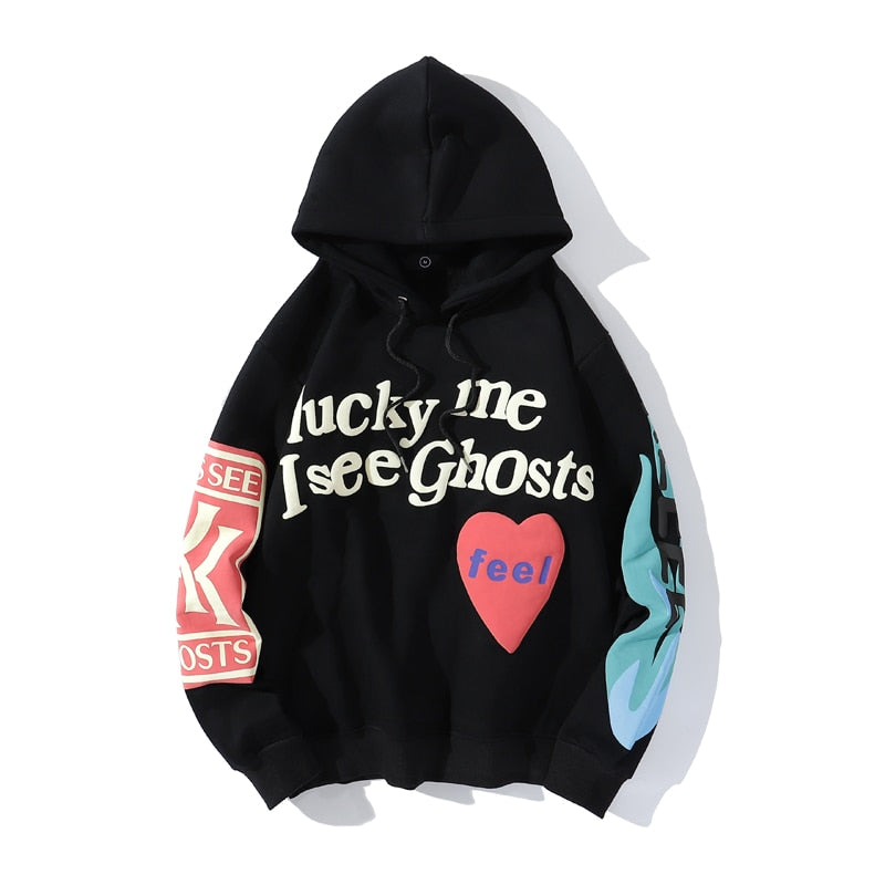 Lucky Me I See Ghost Hoodie