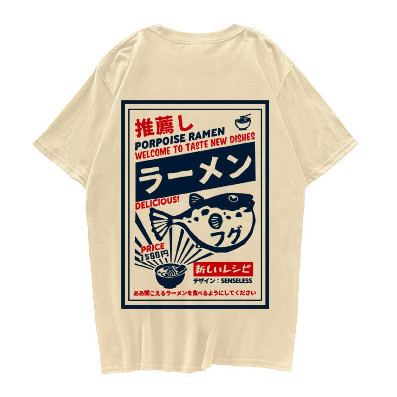 Puffer Fish Ramen T-Shirts