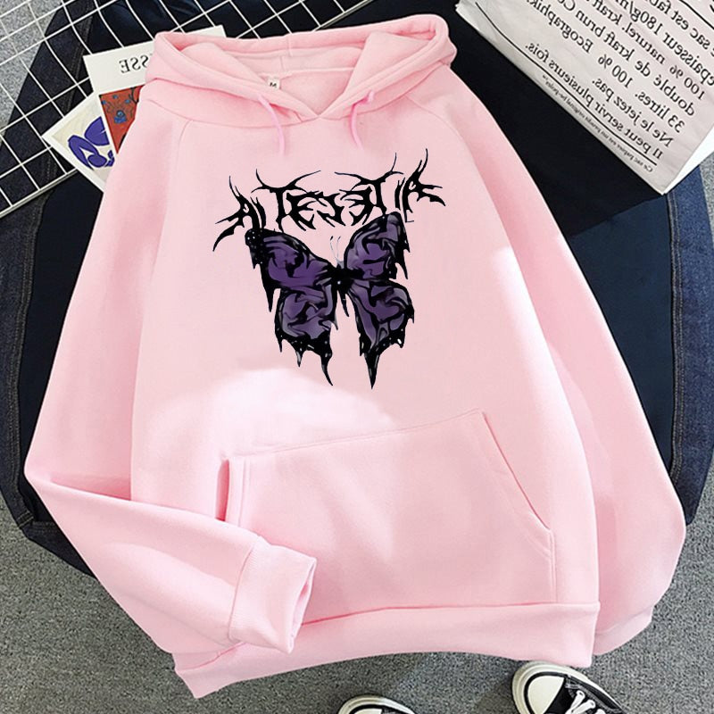 Oversized Butterfly Hoodies