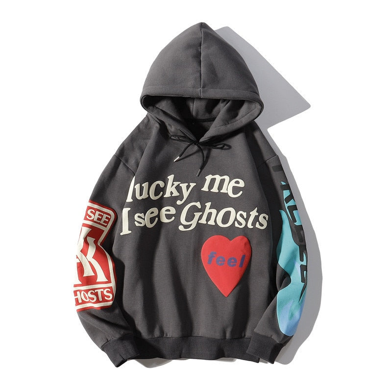 Lucky Me I See Ghost Hoodie