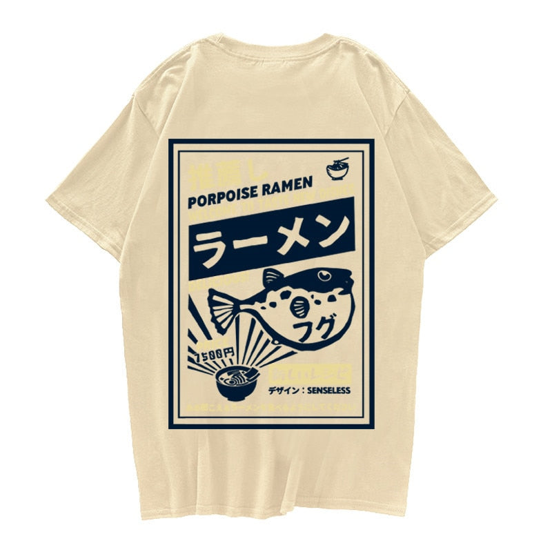 Puffer Fish Ramen T-Shirts