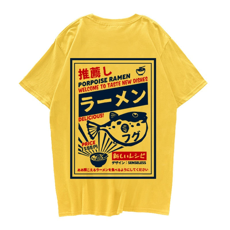 Puffer Fish Ramen T-Shirts