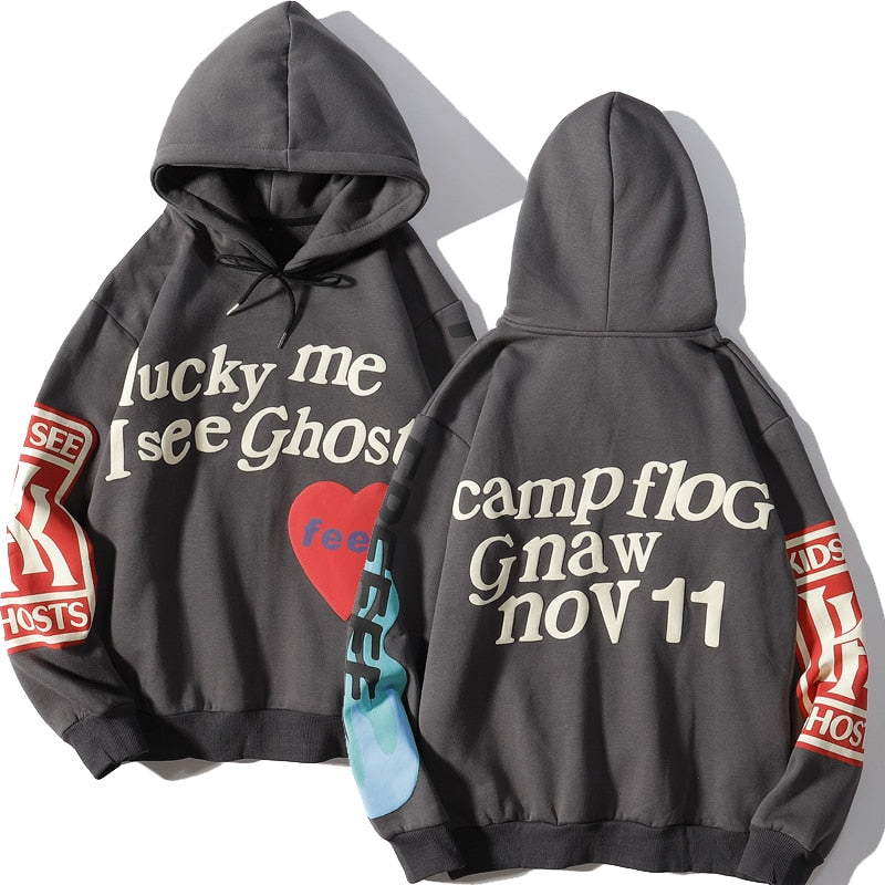 Lucky Me I See Ghost Hoodie