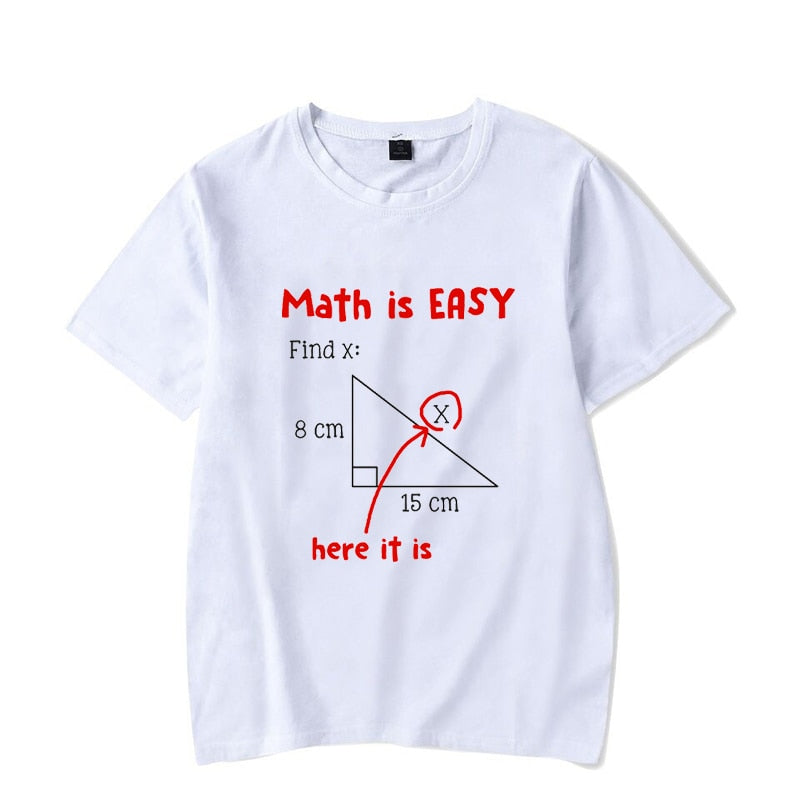 Luminous Math Is Easy Here T-Shirt