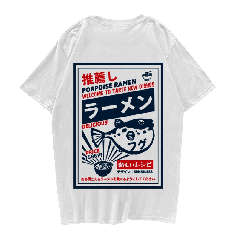 Puffer Fish Ramen T-Shirts