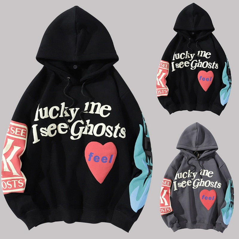 Lucky Me I See Ghost Hoodie