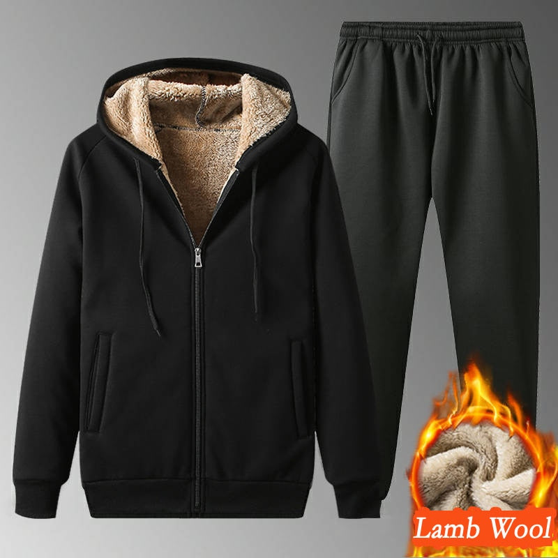 Warm wool tracksuit - 3 piece set