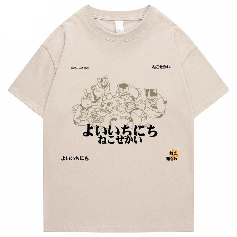 Japanese Kanji Animals T-Shirt