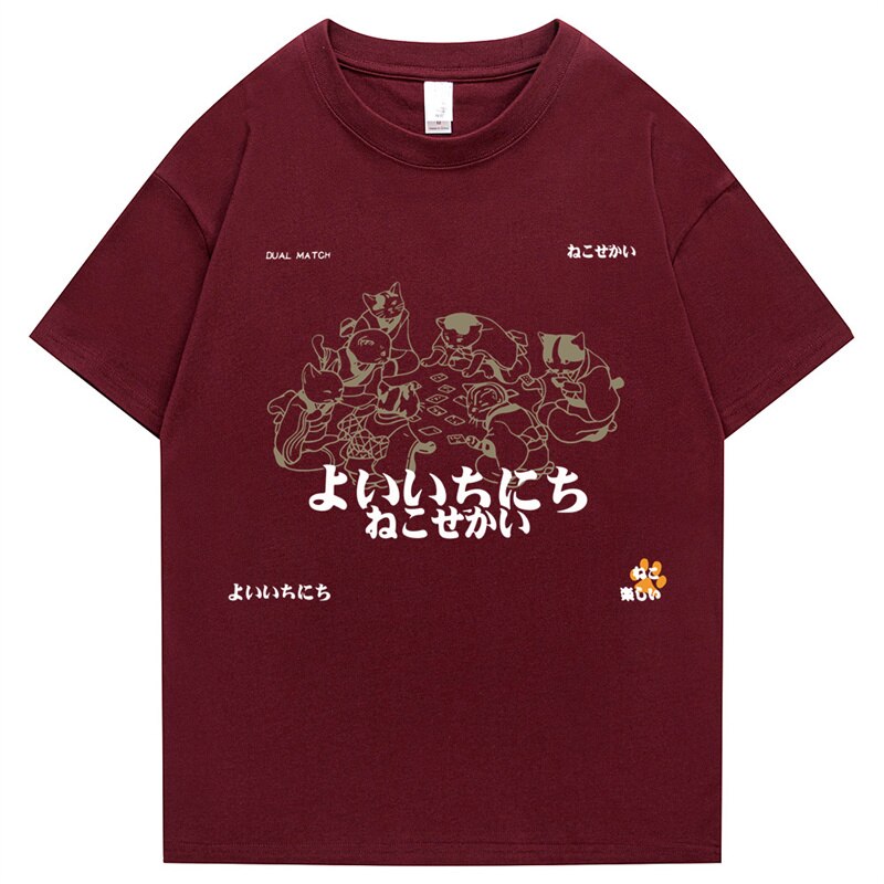 Japanese Kanji Animals T-Shirt