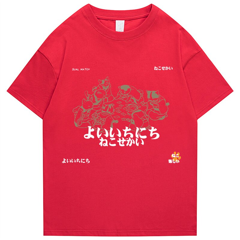 Japanese Kanji Animals T-Shirt