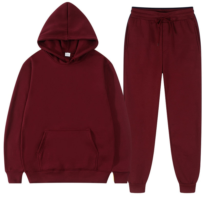 Plain tracksuits