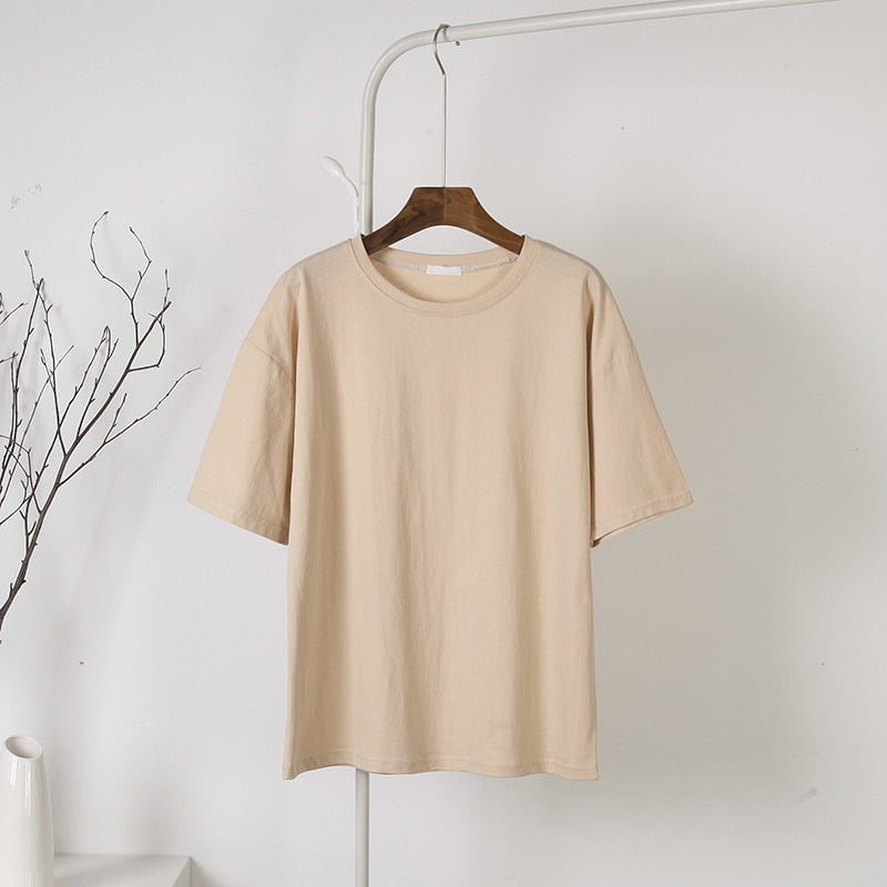 Cotton Soft Basic T-Shirt