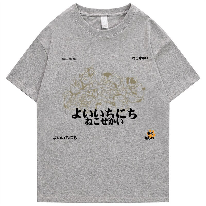 Japanese Kanji Animals T-Shirt