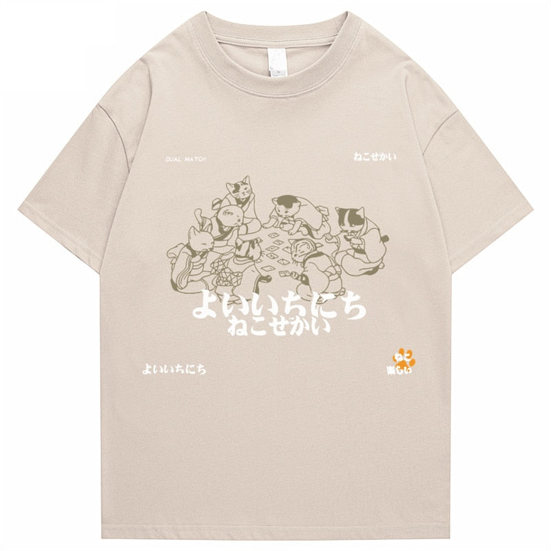 Japanese Kanji Animals T-Shirt