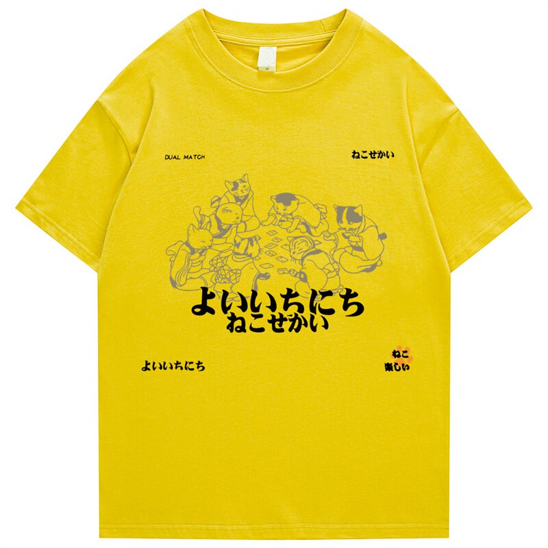 Japanese Kanji Animals T-Shirt