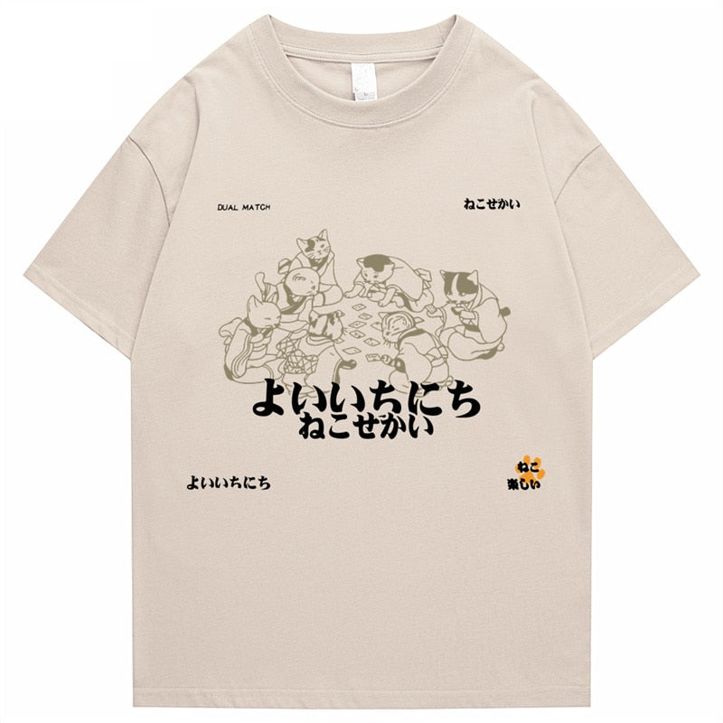 Japanese Kanji Animals T-Shirt