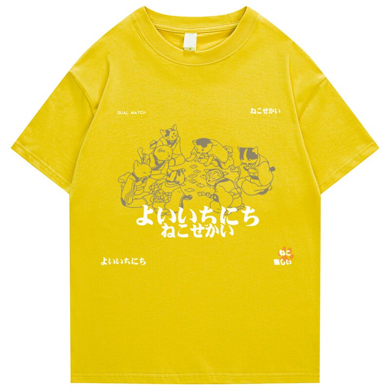 Japanese Kanji Animals T-Shirt