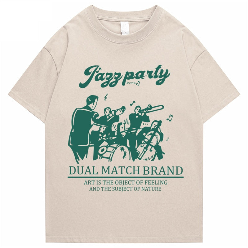 Retro Cartoon Band T-Shirt