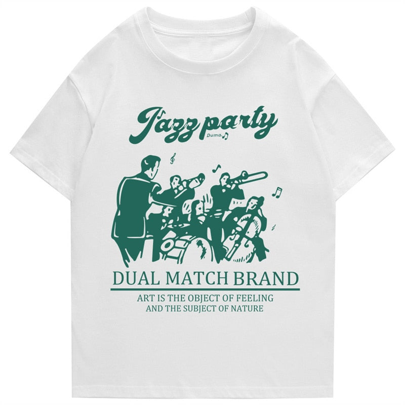 Retro Cartoon Band T-Shirt